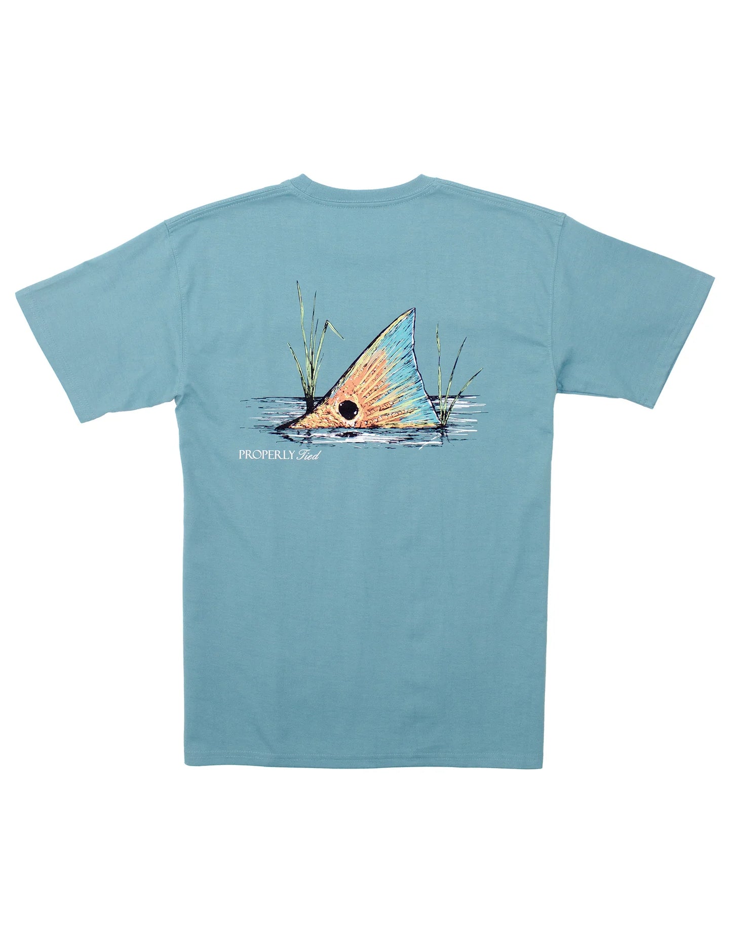 REDFISH TAIL SS COASTAL SKY