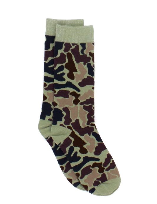 LUCKY DUCK SOCKS VINTAGE CAMO