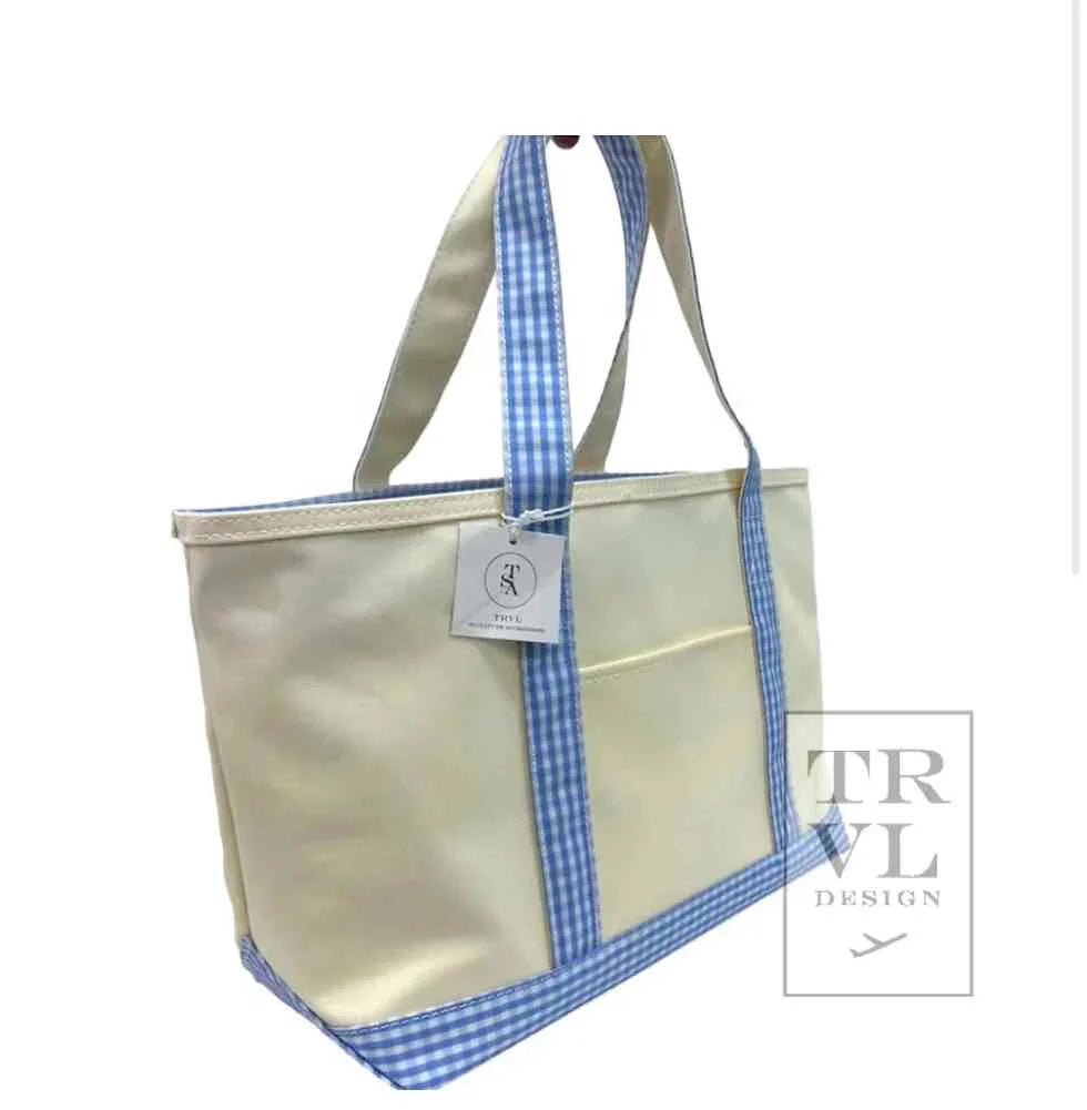 MEDIUM TOTE COATED CANVAS