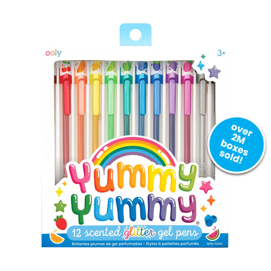 YUMMY SCENTED GLITTER GEL PENS