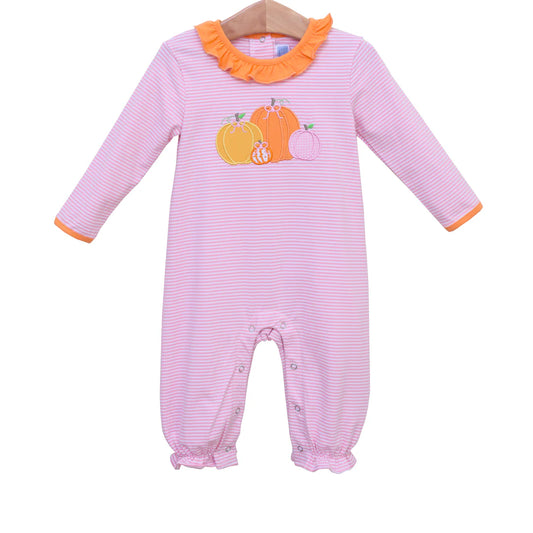 PUMPKIN PATCH LS ROMPER