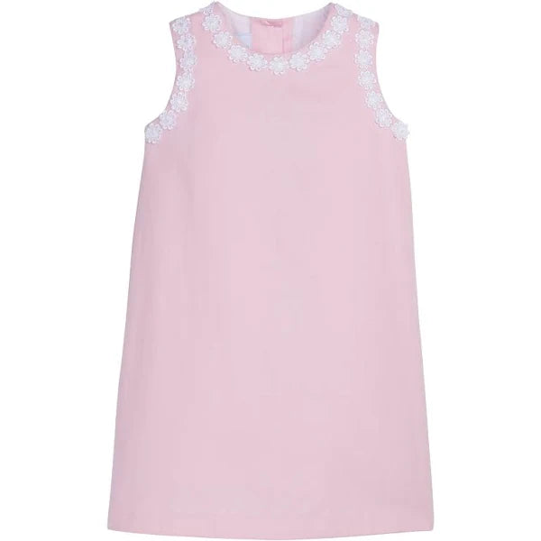 DAISY DRESS LIGHT PINK TWILL