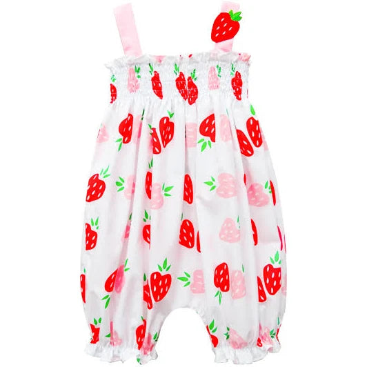 STRAWBERRY DONNA ROMPER