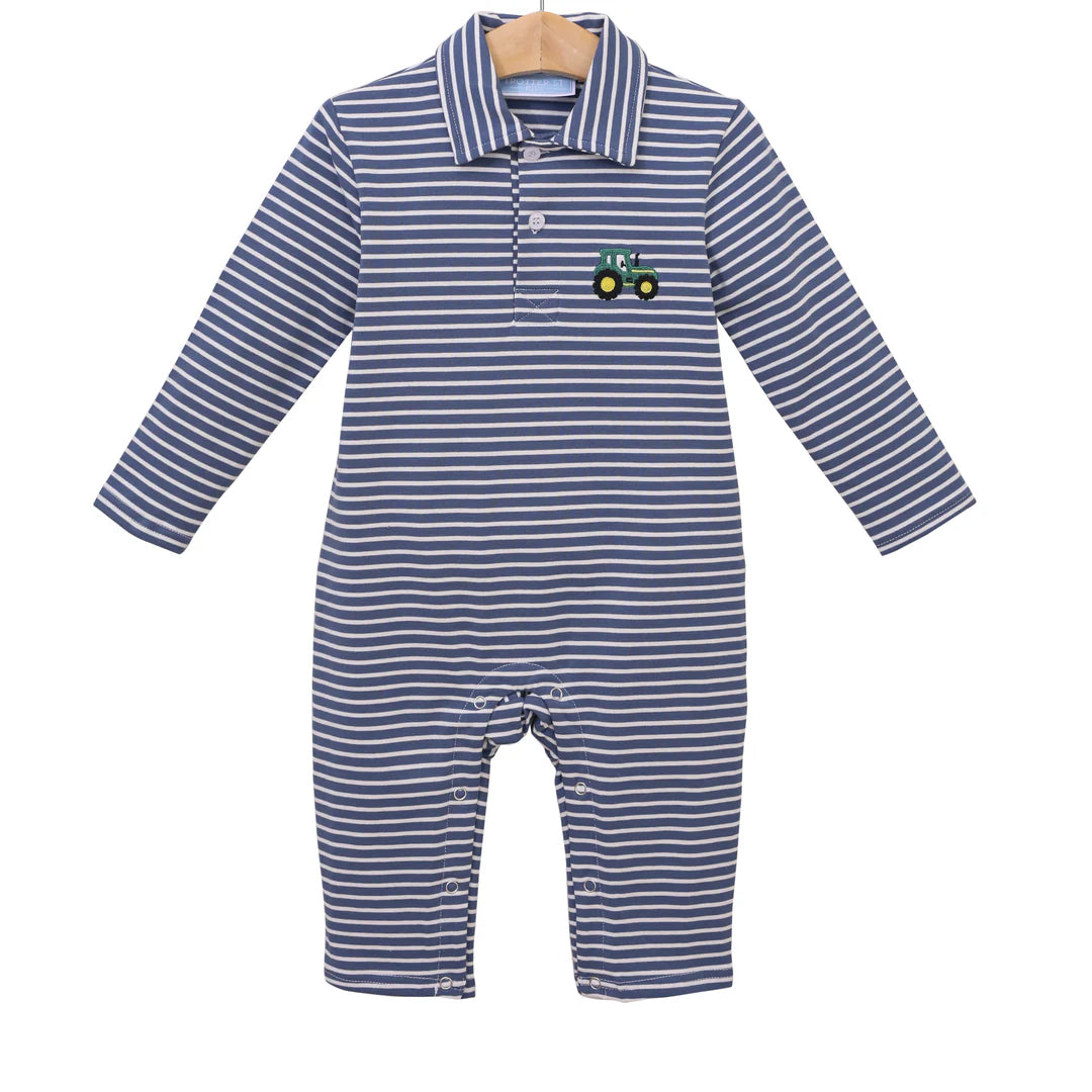 TRACTOR POLO ROMPER