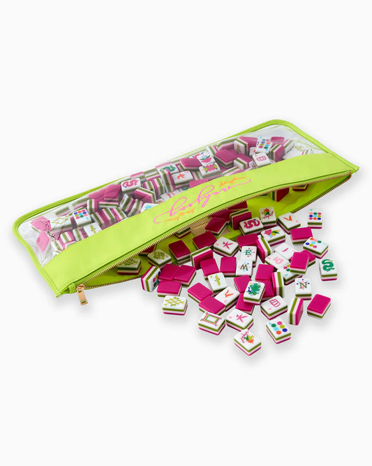 YELLOW MAHJONG BAG