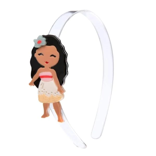 CUTE DOLL FLOWER HEADBAND