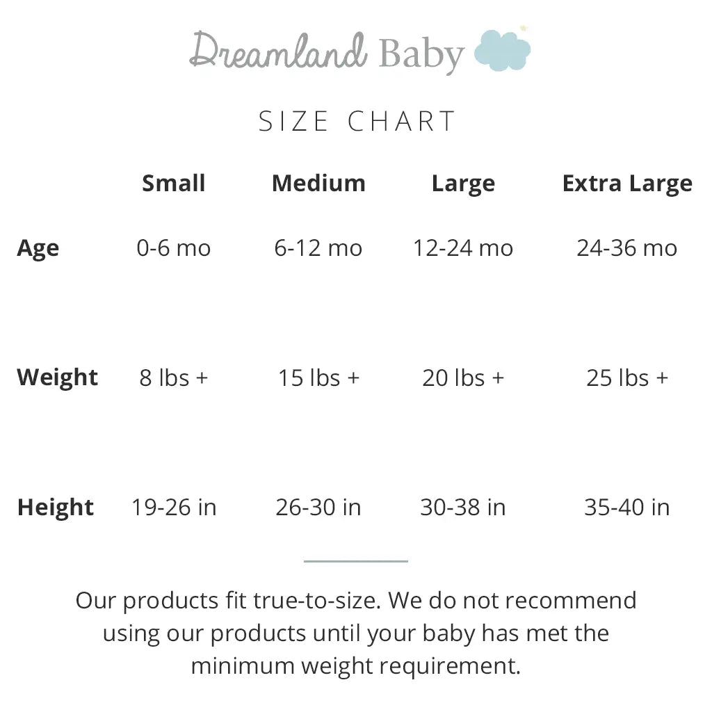 DREAMLAND WEIGHTED SLEEPSACK