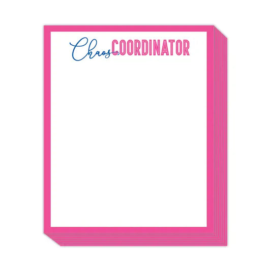 CHAOS COORDINATOR NOTEPAD