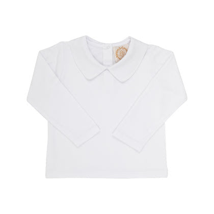 PETER PAN COLLAR SHIRT LS