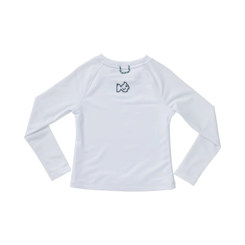 REEF RASHGUARD WHITE