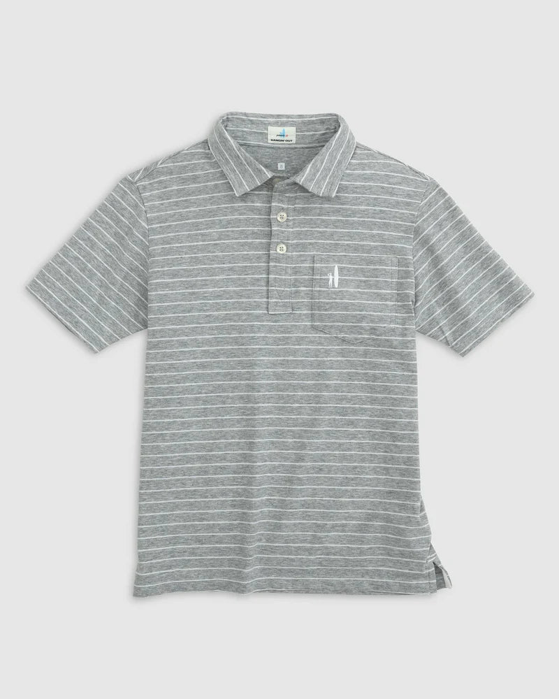 NEESE STRIPE POLO