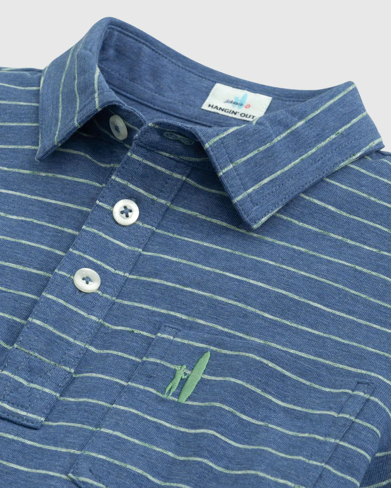 NEESE STRIPE POLO