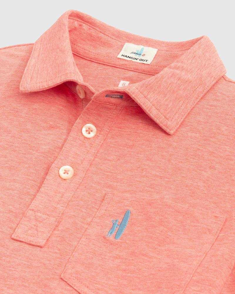 HEATHERED ORIGINAL STARFISH POLO