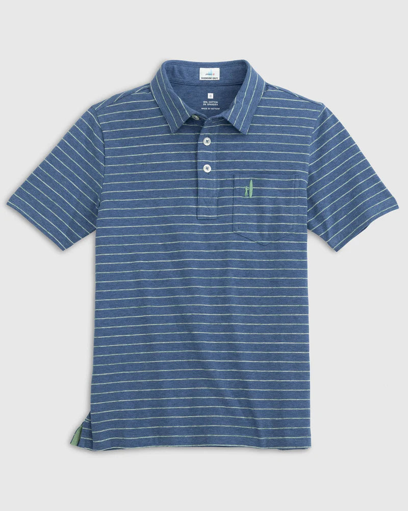 NEESE STRIPE POLO