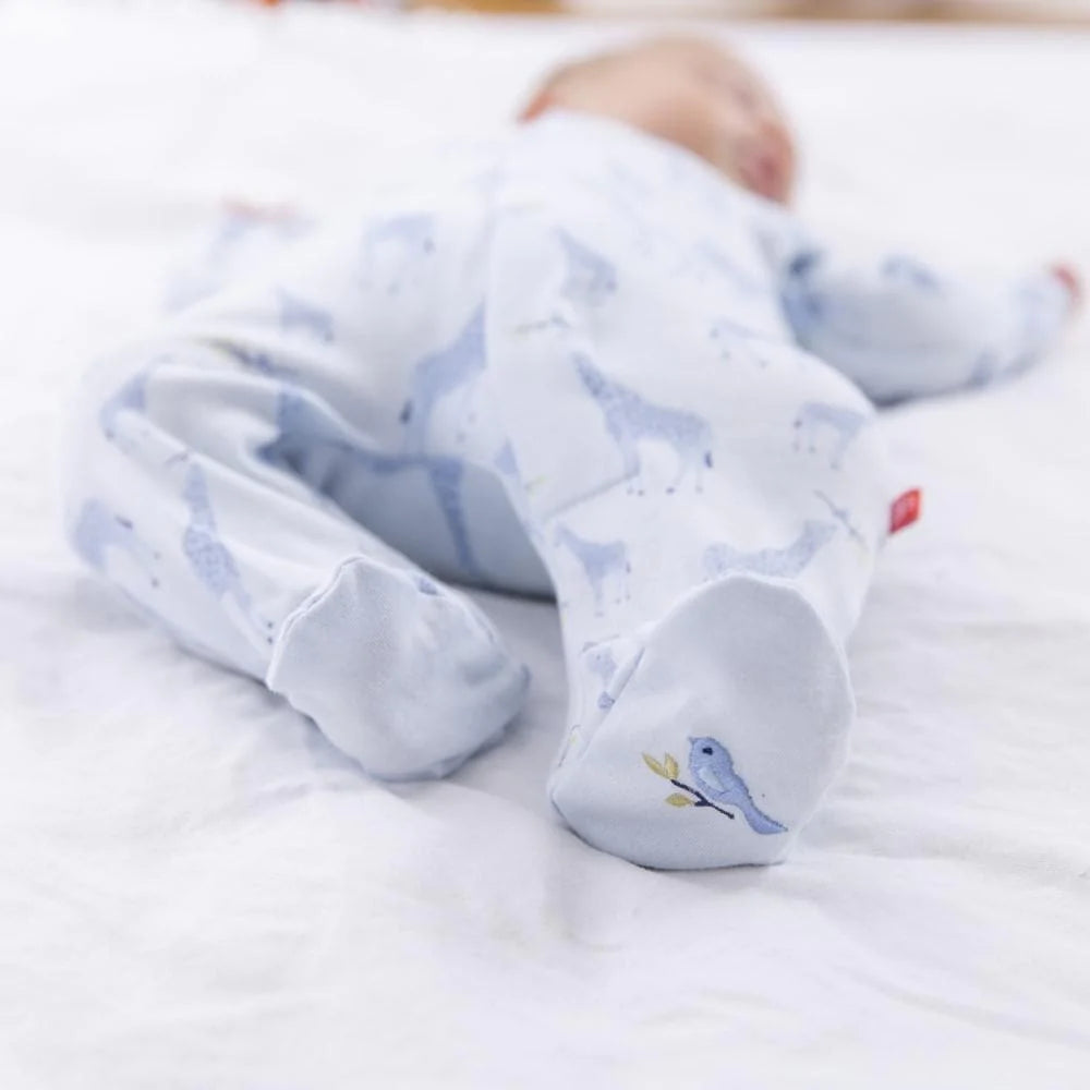 BLUE JOLIE GIRAFFE FOOTIE