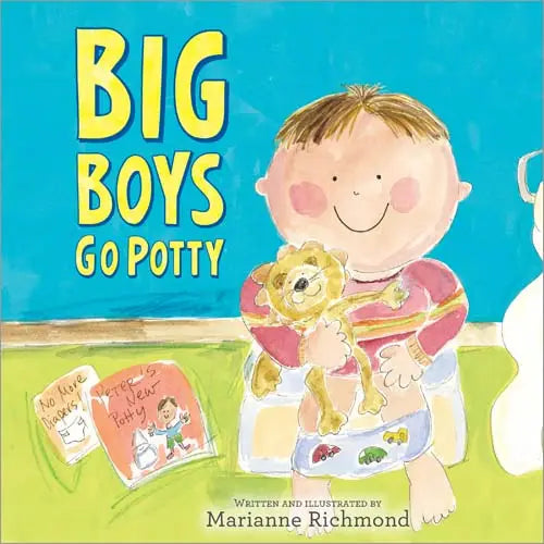 BIG BOYS GO POTTY