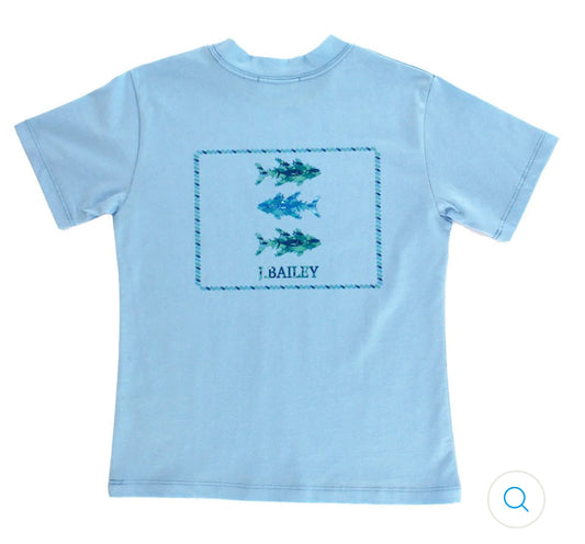 LOGO FISH BAYBERRY TEE