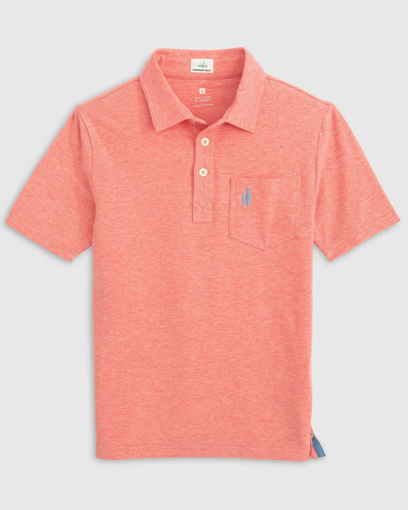 HEATHERED ORIGINAL STARFISH POLO