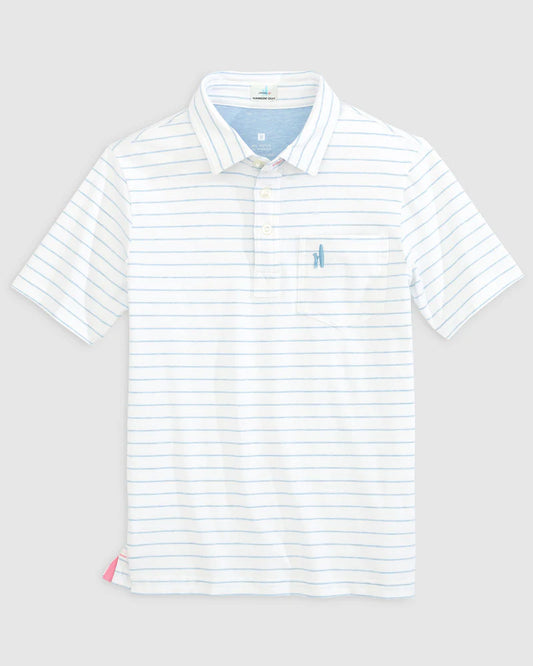 NEESE POLO GULF BLUE